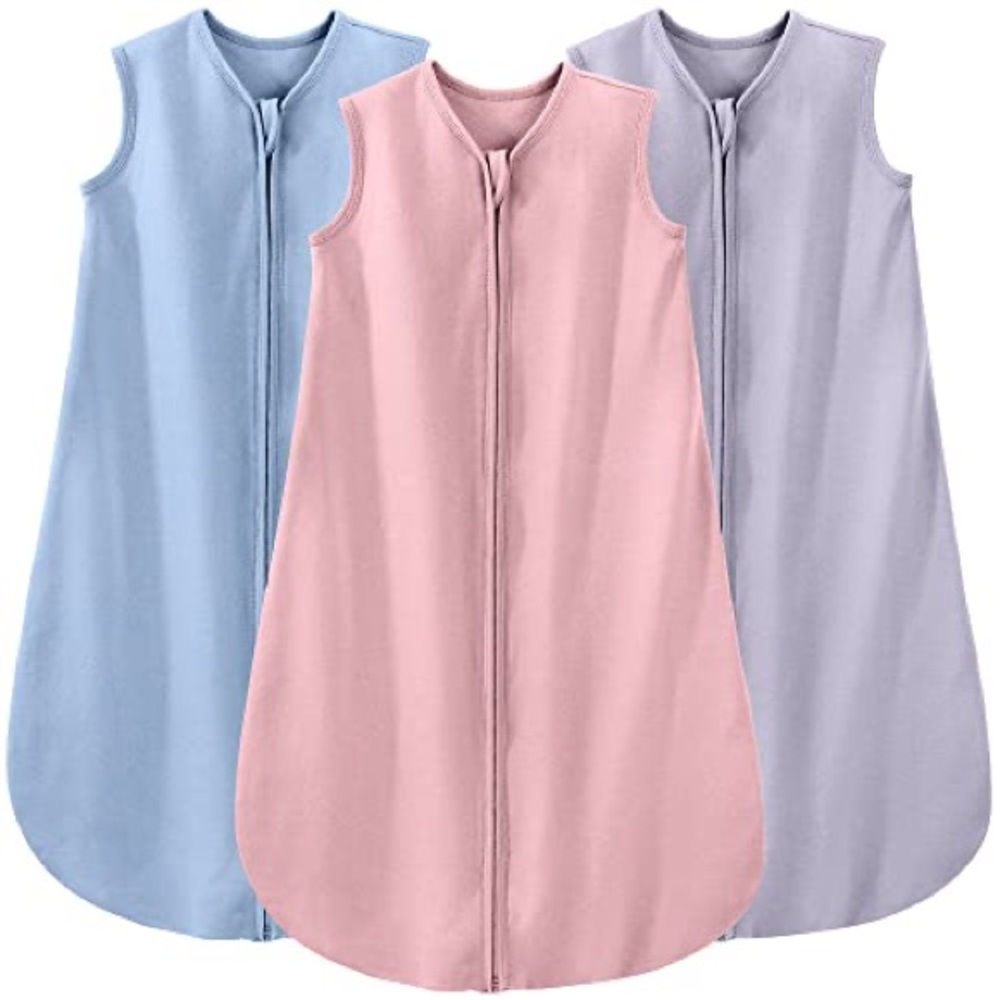 Yoofoss Sleep Sack 12-18 M Baby Wearable Blanket 100%Cotton 2-Way Zipper TOG 0.5